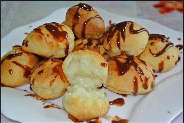 Профитроли фото, рецепты